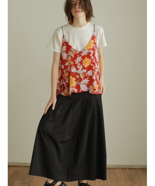 AMAIL(アマイル)の「Casual almond skirt(スカート・レディース・ブラック/ベージュ・S/M)」の11枚目の写真