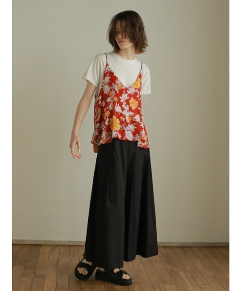 AMAIL(アマイル)の「Casual almond skirt(スカート・レディース・ブラック/ベージュ・S/M)」の18枚目の写真