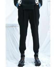 ENFÖLD定番人気のゴムジョッパーズ　ネイビー　36 ENFOLD エンフォルド ジョッパーズパンツ ネイビー 36サイズ