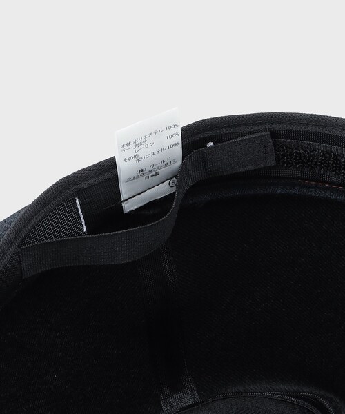 TAKEO KIKUCHI（タケオキクチ）の「◆【Made in JAPAN】ヘリンボンクラシックハット（ハット・メンズ・チャコールグレー/ネイビー・00）」の5枚目の写真