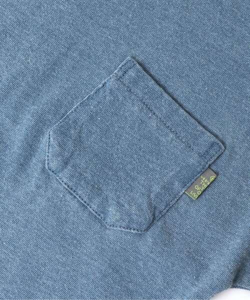 BREEZE（ブリーズ）の「WEB限定 インディゴTシャツ（Tシャツ/カットソー・キッズ・ブルー/サックスブルー・120/130/110/90/80/140/100）」の16枚目の写真