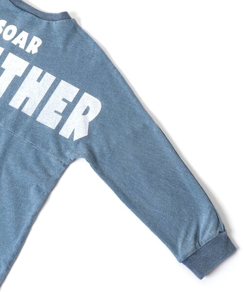 BREEZE（ブリーズ）の「WEB限定 インディゴTシャツ（Tシャツ/カットソー・キッズ・ブルー/サックスブルー・120/130/110/90/80/140/100）」の17枚目の写真