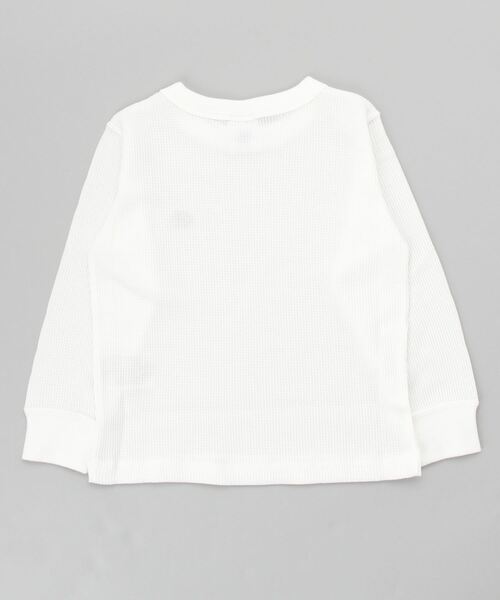 Champion(チャンピオン)の「CHAMPION/チャンピオン キッズ ロンT MUJI CK-W402(Tシャツ/カットソー・キッズ・ホワイト/チャコールグレー/ブラック・110cm/100cm/120cm/140cm/150cm/160cm/130cm)」の4枚目の写真