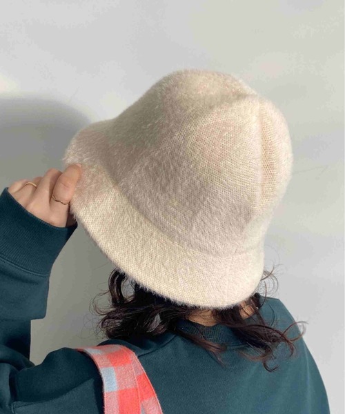 CPCM（シーピーシーエム）の「シャギーファーバケットハット（ハット・レディース・ブラック/ベージュ/アイボリー・FREE）」の2枚目の写真
