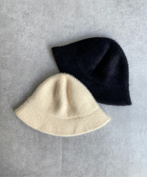 CPCM（シーピーシーエム）の「シャギーファーバケットハット（ハット・レディース・ブラック/ベージュ/アイボリー・FREE）」の7枚目の写真