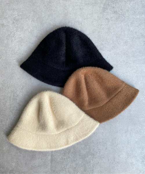CPCM（シーピーシーエム）の「シャギーファーバケットハット（ハット・レディース・ブラック/ベージュ/アイボリー・FREE）」の8枚目の写真