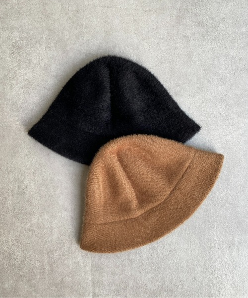 CPCM（シーピーシーエム）の「シャギーファーバケットハット（ハット・レディース・ブラック/ベージュ/アイボリー・FREE）」の9枚目の写真