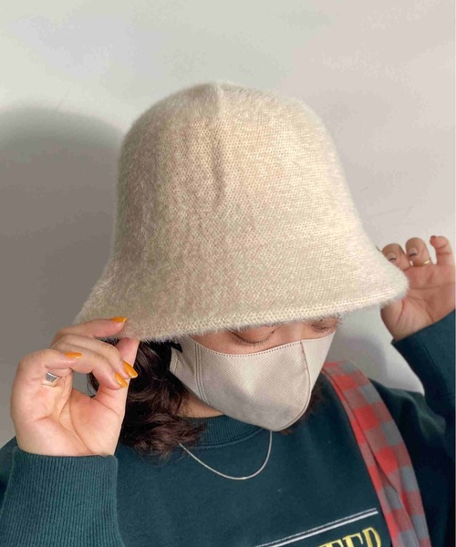 CPCM（シーピーシーエム）の「シャギーファーバケットハット（ハット・レディース・ブラック/ベージュ/アイボリー・FREE）」の20枚目の写真