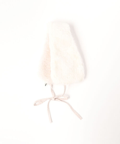 Ray BEAMS（レイビームス）の「Casselini / 2way リバーシブル イヤーマフ（イヤーマフ・レディース・ナチュラル/ブラック・ONE SIZE）」の4枚目の写真