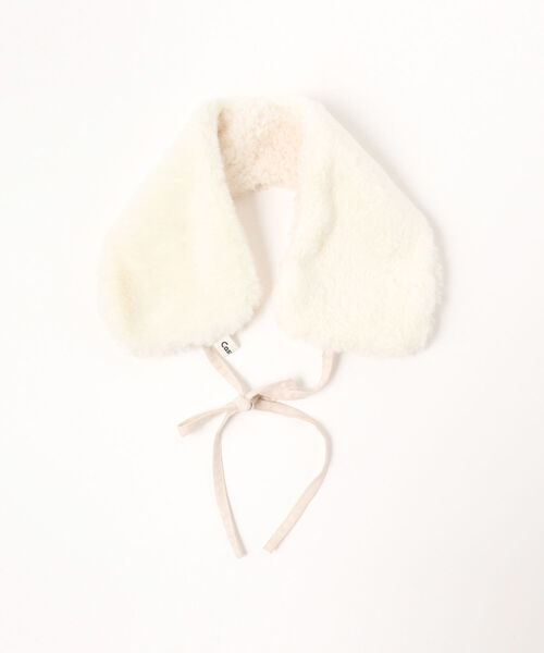 Ray BEAMS（レイビームス）の「Casselini / 2way リバーシブル イヤーマフ（イヤーマフ・レディース・ナチュラル/ブラック・ONE SIZE）」の6枚目の写真