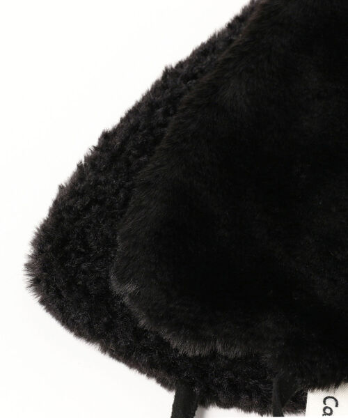 Ray BEAMS（レイビームス）の「Casselini / 2way リバーシブル イヤーマフ（イヤーマフ・レディース・ナチュラル/ブラック・ONE SIZE）」の12枚目の写真