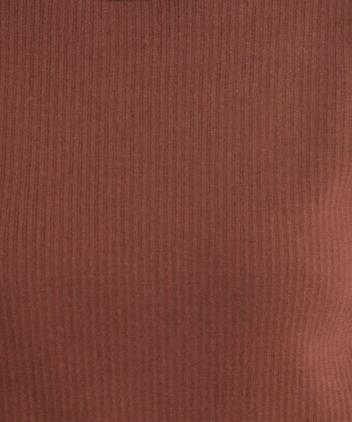 mysty woman（ミスティウーマン）の「ウォッシャブルパワショルニット 166516（ニット/セーター・レディース・ブラック/ダークブラウン/オフホワイト/ホワイト系その他/ブラック系その他・FREE）」の8枚目の写真