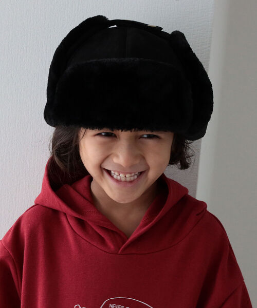 B:MING by BEAMS（ビーミングバイビームス）の「B:MING by BEAMS / フライトキャップ（キャップ・キッズ・ベージュ系その他/オリーブ/ブラック・ONE SIZE）」の11枚目の写真