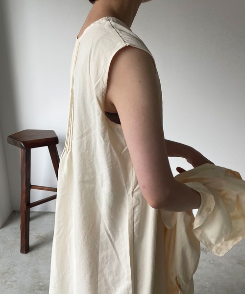 210nouve（トゥージュヌーブ）の「2WAYアンサンブルワンピース（シャツワンピース・レディース・ブラック/オリーブ/アイボリー・FREE）」の6枚目の写真