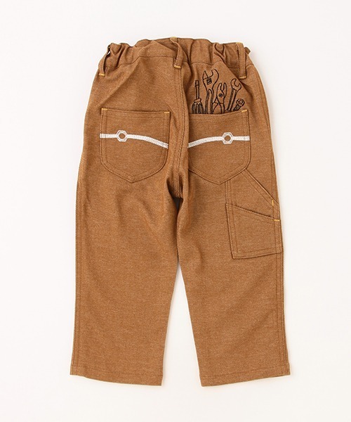 kladskap（クレードスコープ）の「工具ロング丈ペインターパンツ（その他パンツ・キッズ・ブラウン/ネイビー・110cm/120cm/130cm/100cm/90cm）」の4枚目の写真
