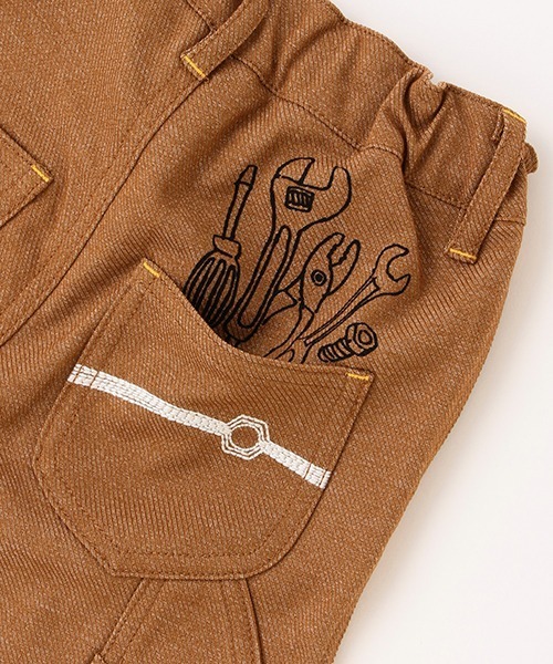 kladskap（クレードスコープ）の「工具ロング丈ペインターパンツ（その他パンツ・キッズ・ブラウン/ネイビー・110cm/120cm/130cm/100cm/90cm）」の13枚目の写真