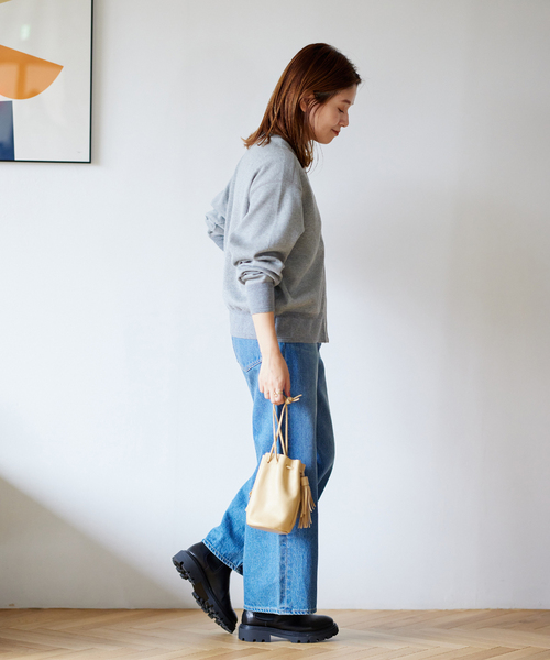 MOHI（モヒ）の「■【MOHI/モヒ】サイドゴアブーツ（ブーツ・レディース・カーキ/ブラック・38/37/36）」の9枚目の写真