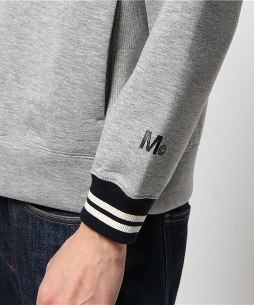 417 EDIFICE（フォーワンセブンエディフィス）の「MARK MCNAIRY スポンジボンディングスウェット（スウェット・メンズ・チャコールグレー/ネイビー・SMALL/LARGE/MEDIUM）」の7枚目の写真