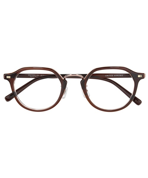 UNITED ARROWS(ユナイテッドアローズ)の「ボストン型 メガネ|ユナイテッドアローズ|Zoff | UNITED ARROWS RELAX(メガネ・レディース・オリーブ/ブラック/ブラウン・FREE)」の10枚目の写真