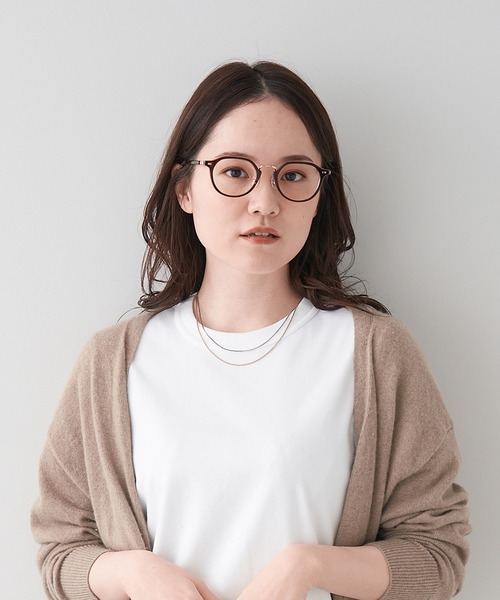 UNITED ARROWS(ユナイテッドアローズ)の「ボストン型 メガネ|ユナイテッドアローズ|Zoff | UNITED ARROWS RELAX(メガネ・レディース・オリーブ/ブラック/ブラウン・FREE)」の16枚目の写真