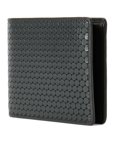 HIROKO HAYASHI（ヒロコハヤシ）の「◆CARDINALE（カルディナーレ）二つ折り財布（財布・レディース・チャコールグレー/ブラック/ホワイト・00）」の9枚目の写真