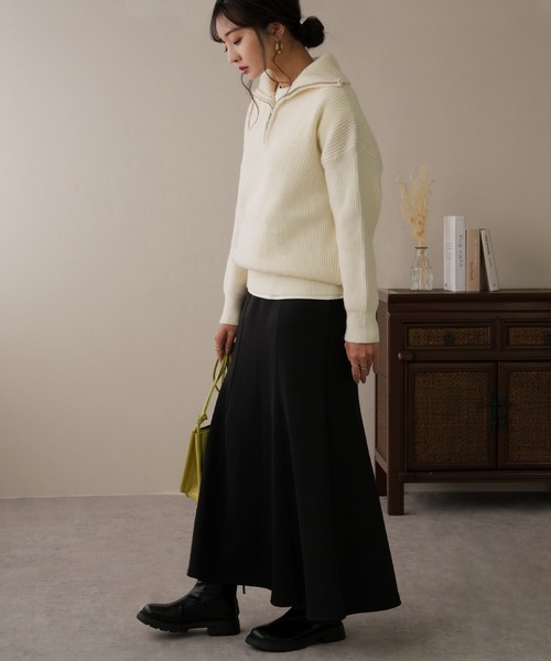 IAMUSE（アイアミューズ）の「バックジップショートブーツ S0785【IAMUSE】（ブーツ・レディース・ブラック・24cm/23cm/23.5cm/24.5cm）」の21枚目の写真