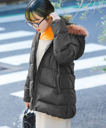 ITEMS URBANRESEARCH | フェイクファーダウンジャケット(ダウンジャケット/コート)