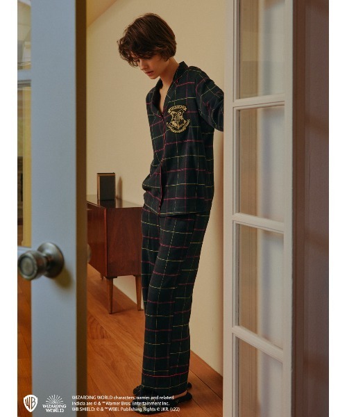 【SNIDEL 】ハリー・ポッター チェック柄パジャマ　上下 SNIDEL HOME（スナイデルホーム）の「【Harry Potter】ネル