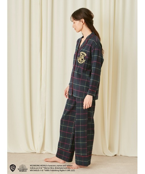 【SNIDEL 】ハリー・ポッター チェック柄パジャマ　上下 SNIDEL HOME（スナイデルホーム）の「【Harry Potter】ネルチェック