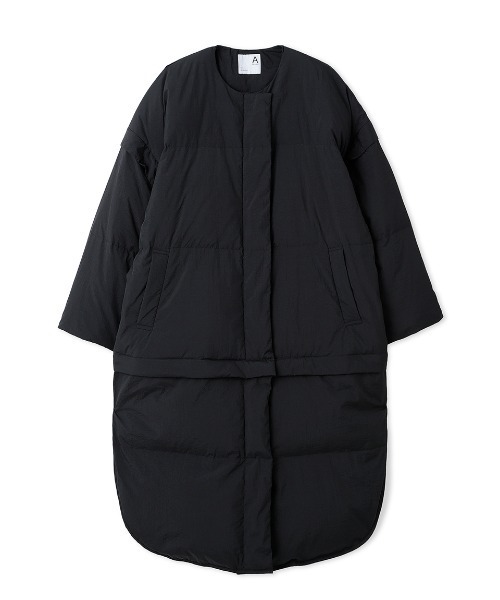 emmi（エミ）の「【emmi atelier】金子綾 ecoマルチウェイダウン（ダウンジャケット/コート・レディース・ブラック/カーキ/クリーム・0/1）」の22枚目の写真