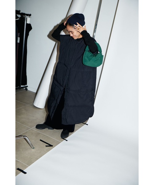 emmi（エミ）の「【emmi atelier】金子綾 ecoマルチウェイダウン（ダウンジャケット/コート・レディース・ブラック/カーキ/クリーム・0/1）」の13枚目の写真