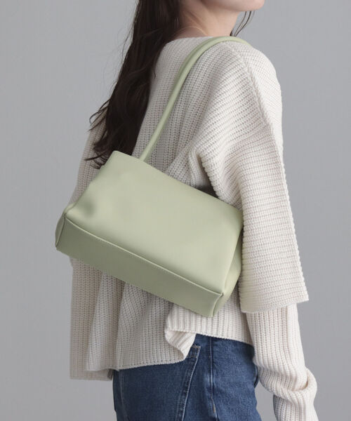 fredy emue（フレディエミュ）の「ロングハンドル3roomバッグ（ショルダーバッグ・レディース・ミント/オフホワイト/ブラック・FREE）」の20枚目の写真