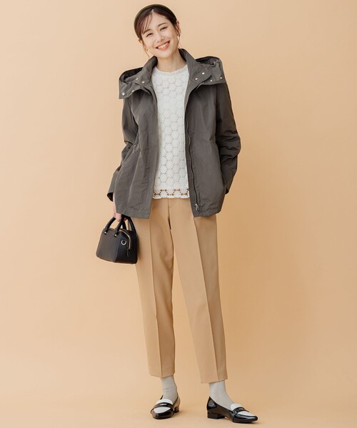 組曲(クミキョク)の「【洗える】GEMINIストレッチテーパード パンツ(その他パンツ・レディース・ピンク系/ネイビー系/黄土色系・2/3/1)」の15枚目の写真