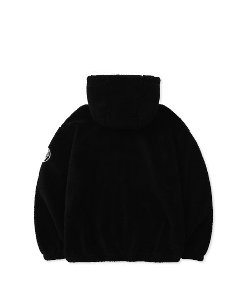 FCMM(エフシーエムエム)の「FIELD BEAR FLEECE HOOD JUMPER/フィールドベアーフリースフードジャンパー(ブルゾン・メンズ・オフホワイト/ブラック・MEDIUM/LARGE)」の8枚目の写真