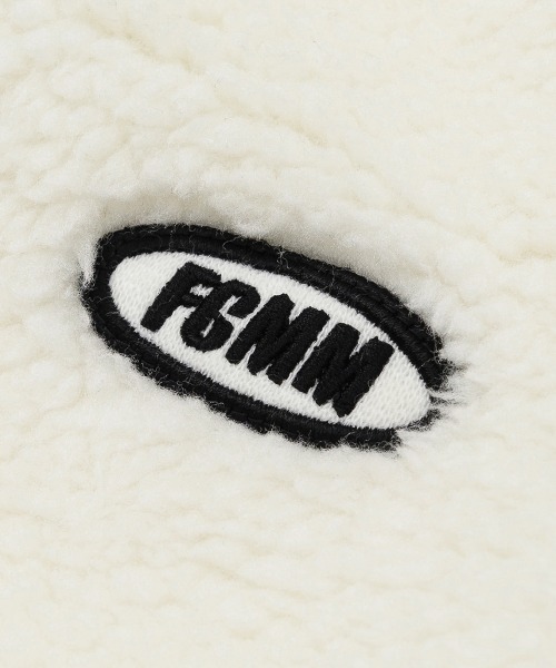 FCMM(エフシーエムエム)の「FIELD BEAR FLEECE HOOD JUMPER/フィールドベアーフリースフードジャンパー(ブルゾン・メンズ・オフホワイト/ブラック・MEDIUM/LARGE)」の10枚目の写真