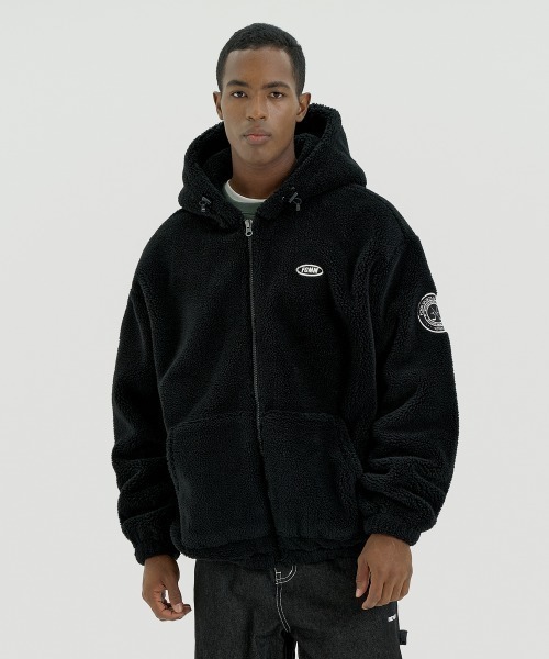 FCMM(エフシーエムエム)の「FIELD BEAR FLEECE HOOD JUMPER/フィールドベアーフリースフードジャンパー(ブルゾン・メンズ・オフホワイト/ブラック・MEDIUM/LARGE)」の21枚目の写真
