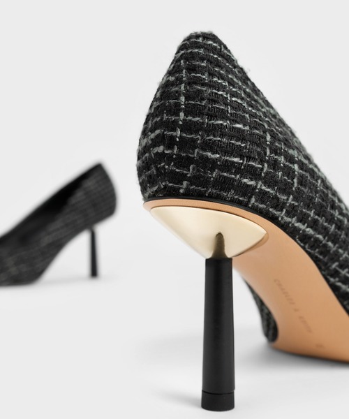 CHARLES & KEITH（チャールズ & キース）の「シリンダーヒール パンプス（パンプス・レディース・ブラック/サンドベージュ/マルチ/オフホワイト・22.5cm/23cm/23.5cm/24.5cm/25cm/25.5cm/22cm）」の21枚目の写真