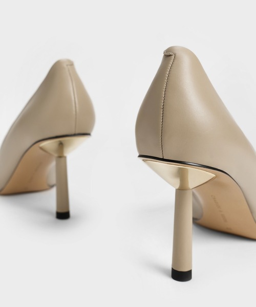テクスチャードフリンジパンプス / TEXTURED FRINGE PUMPS