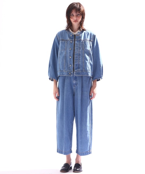 Kelen(ケレン)の「「KELEN / ケレン」DESIGN DENIM JACKET / BRET(デニムジャケット・レディース・ライトインディゴブルー・S/M)」の7枚目の写真