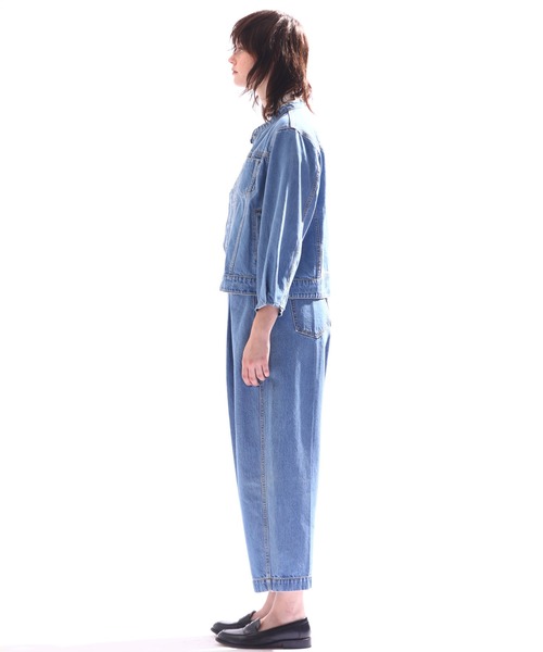 Kelen(ケレン)の「「KELEN / ケレン」DESIGN DENIM JACKET / BRET(デニムジャケット・レディース・ライトインディゴブルー・S/M)」の8枚目の写真