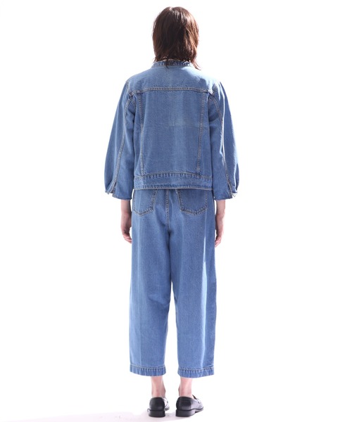 Kelen(ケレン)の「「KELEN / ケレン」DESIGN DENIM JACKET / BRET(デニムジャケット・レディース・ライトインディゴブルー・S/M)」の9枚目の写真