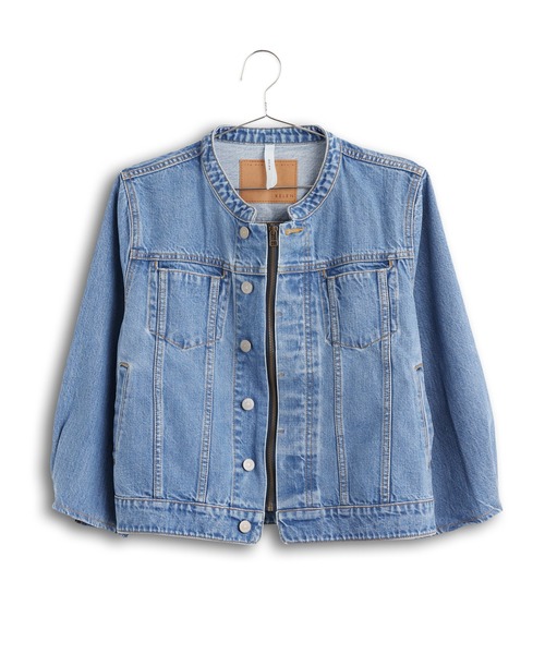 Kelen(ケレン)の「「KELEN / ケレン」DESIGN DENIM JACKET / BRET(デニムジャケット・レディース・ライトインディゴブルー・S/M)」の10枚目の写真