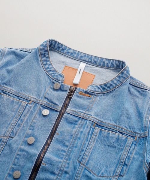 Kelen(ケレン)の「「KELEN / ケレン」DESIGN DENIM JACKET / BRET(デニムジャケット・レディース・ライトインディゴブルー・S/M)」の12枚目の写真