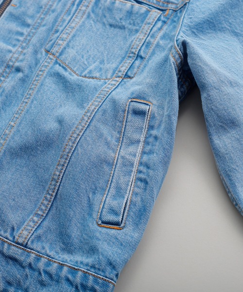 Kelen(ケレン)の「「KELEN / ケレン」DESIGN DENIM JACKET / BRET(デニムジャケット・レディース・ライトインディゴブルー・S/M)」の15枚目の写真