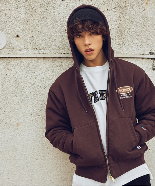 楽天市場】《RUSSELL ATHLETIC × AVIREX》ZIP UP PARKA