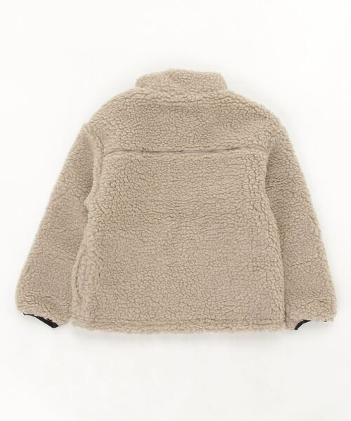 UNIVERSAL OVERALL（ユニバーサルオーバーオール）の「【 UNIVERSAL OVERALL / ユニバーサルオーバーオール 】 キッズ ボア ジャケット KIDS BOA JACKET UO-22AW-05 BOAJK DRE（ブルゾン・キッズ・その他1/アイボリー・140/120/150/130）」の13枚目の写真
