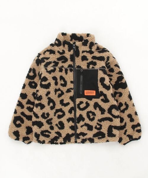 UNIVERSAL OVERALL（ユニバーサルオーバーオール）の「【 UNIVERSAL OVERALL / ユニバーサルオーバーオール 】 キッズ ボア ジャケット KIDS BOA JACKET UO-22AW-05 BOAJK DRE（ブルゾン・キッズ・その他1/アイボリー・140/120/150/130）」の6枚目の写真
