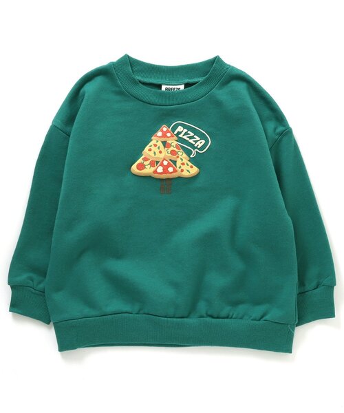 BREEZE（ブリーズ）の「【プチプラ★10色10柄】クリスマストレーナー（スウェット・キッズ・グリーン/イエロー/レインボー/ピンク/レッド/キナリ/ブラウン/サックスブルー/ネイビー/チャコール・100/110/120/130/80/90/140）」の18枚目の写真