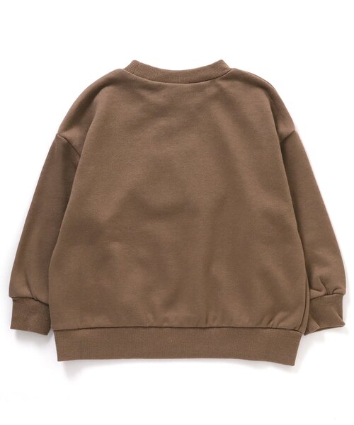 BREEZE（ブリーズ）の「【プチプラ★10色10柄】クリスマストレーナー（スウェット・キッズ・グリーン/イエロー/レインボー/ピンク/レッド/キナリ/ブラウン/サックスブルー/ネイビー/チャコール・100/110/120/130/80/90/140）」の14枚目の写真