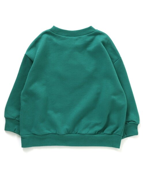 BREEZE（ブリーズ）の「【プチプラ★10色10柄】クリスマストレーナー（スウェット・キッズ・グリーン/イエロー/レインボー/ピンク/レッド/キナリ/ブラウン/サックスブルー/ネイビー/チャコール・100/110/120/130/80/90/140）」の12枚目の写真